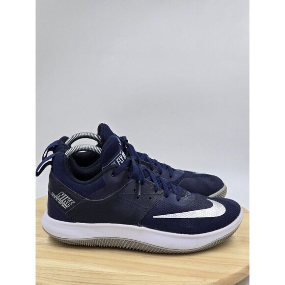 Nike Mens Fly By Low II Basketball Shoes Navy Blue AJ5902-400 2019 Sz 7 - Picture 1 of 9